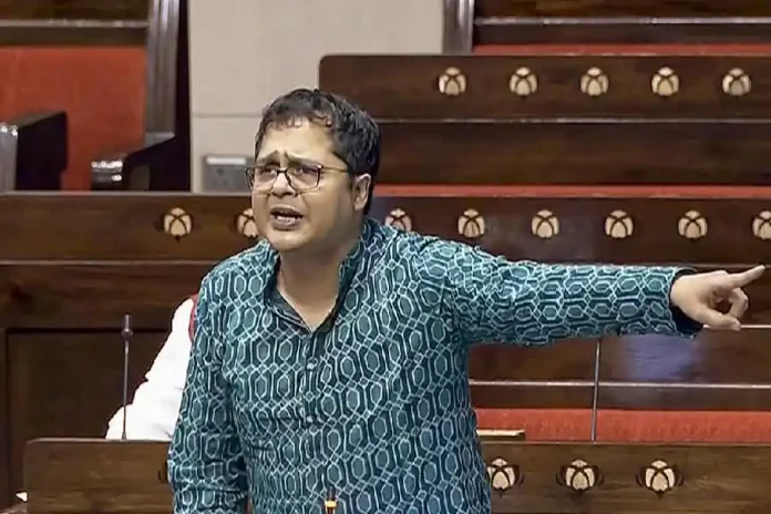 Trinamool Rajya Sabha MP Saket Gokhale/The Telegraph