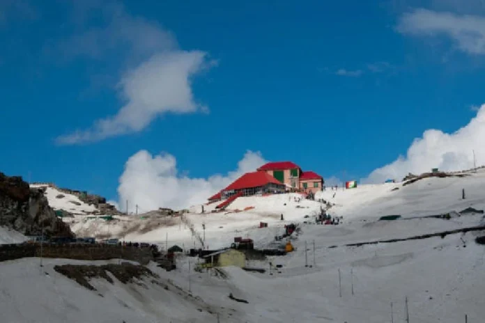 Nathu-la in Sikkim. File picture/The Telegraph