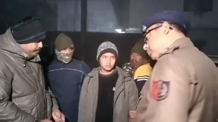 Naxalbari police display the seized brown sugar after arresting a youth during a late-night operation to foil a drug delivery attempt. Friday, 09 January 2026.