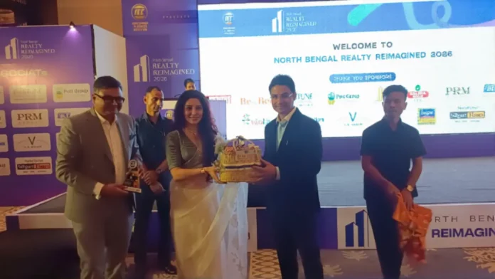 Experts and industry leaders attend the ICC conference on the future of North Bengal’s real estate sector in Siliguri on Friday. 15 May 2026.